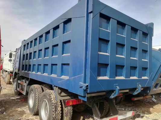 Sinotruk HOWO 6*4 camión de segunda mano con estilo de elevación frontal y color diferente