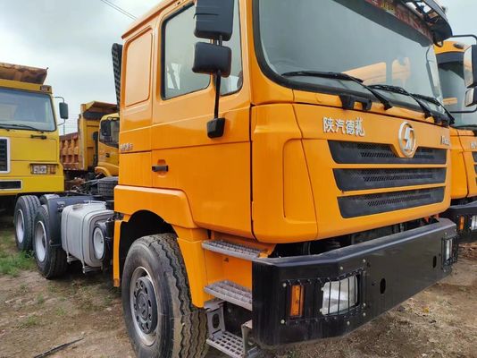 Usado 380HP Shacman F3000 Tractor Trailer Heavy Duty 6X4 Dirección izquierda o derecha