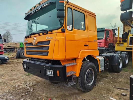 Usado 380HP Shacman F3000 Tractor Trailer Heavy Duty 6X4 Dirección izquierda o derecha