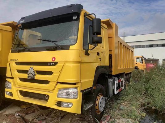 20-100 toneladas 6X4 371HP Sinotruck HOWO camiones de descarga usados con certificación ISO de neumáticos