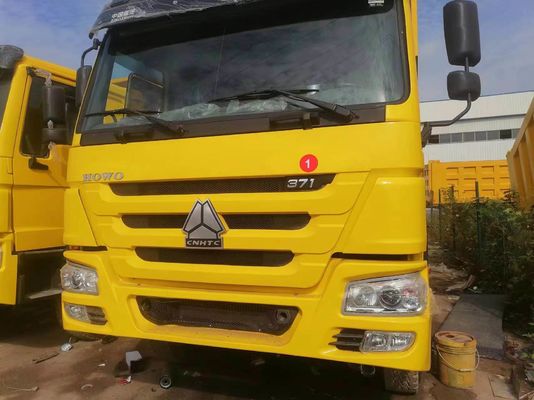 20-100 toneladas 6X4 371HP Sinotruck HOWO camiones de descarga usados con certificación ISO de neumáticos