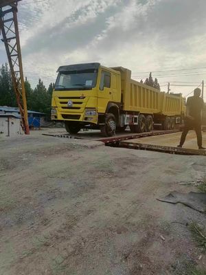20-100 toneladas 6X4 371HP Sinotruck HOWO camiones de descarga usados con certificación ISO de neumáticos