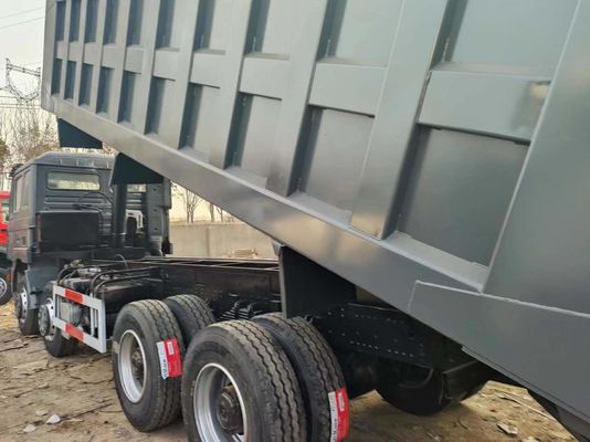 Camión de descarga de 30t Shacman 8X4 Camión de carga pesada usado Sinotruck 375HP 12 ruedas 40t Super Drive
