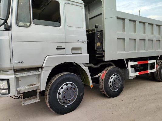 Camión de descarga de 30t Shacman 8X4 Camión de carga pesada usado Sinotruck 375HP 12 ruedas 40t Super Drive