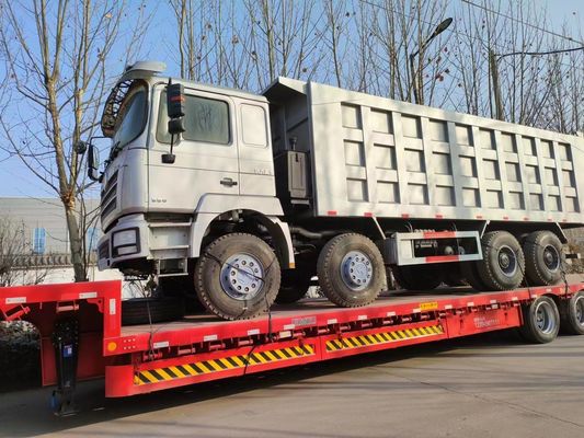 Shacman 8X4 camión de descarga de 30t Sinotruck usado Super Drive 375HP 12 ruedas 40t