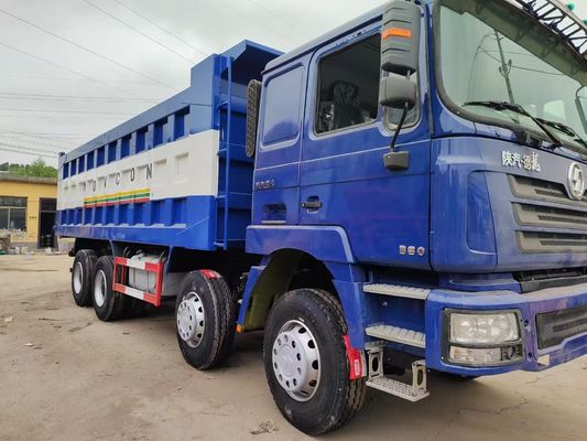 8×4 rueda motriz Shacman F3000 con transmisión manual motor diesel camión de descarga