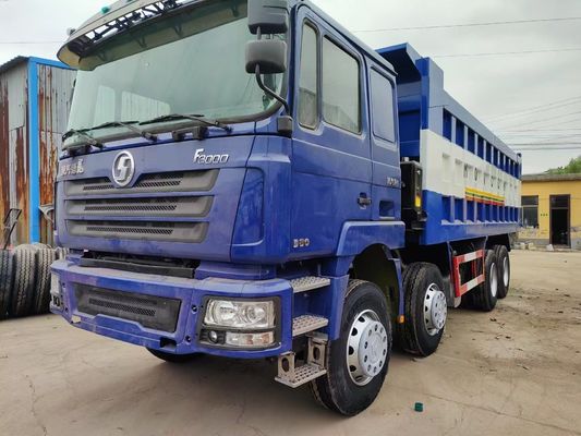8×4 rueda motriz Shacman F3000 con transmisión manual motor diesel camión de descarga